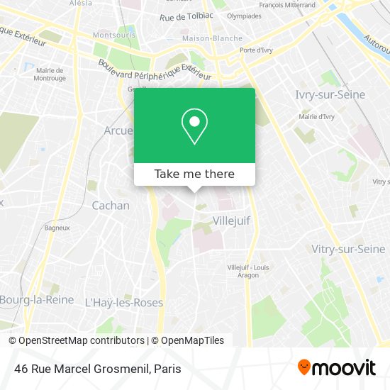 46 Rue Marcel Grosmenil map