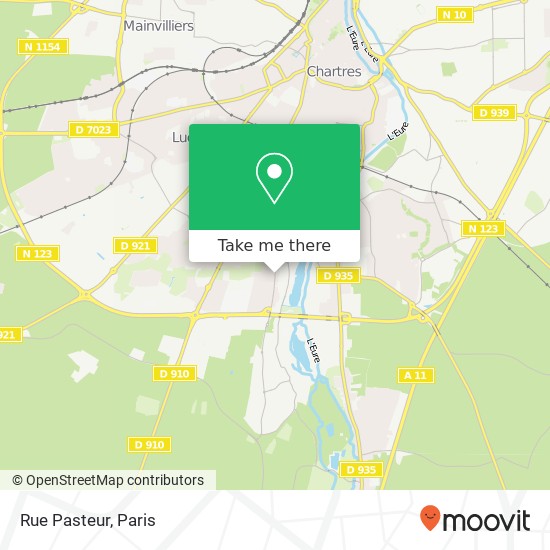 Rue Pasteur map
