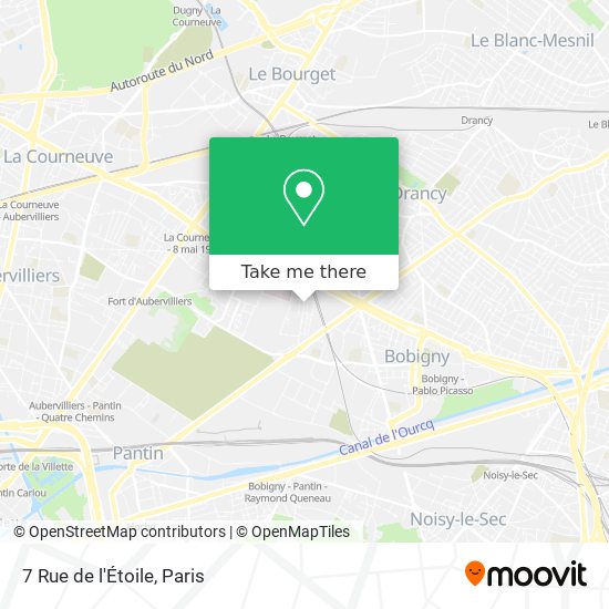 7 Rue de l'Étoile map