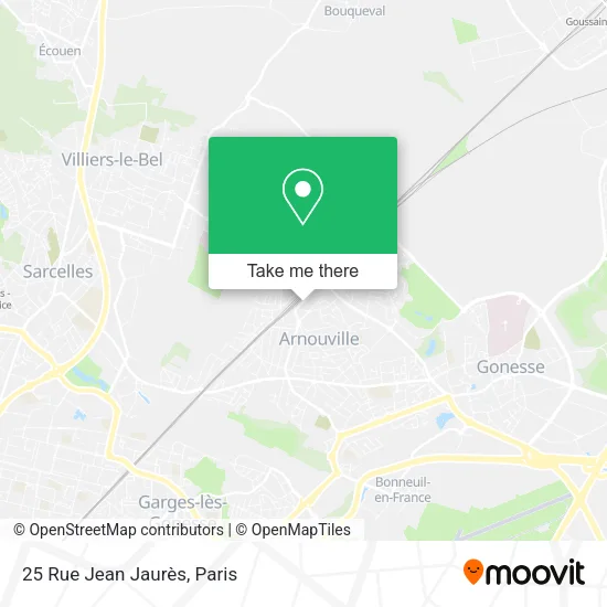 25 Rue Jean Jaurès map