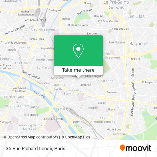 35 Rue Richard Lenoir map