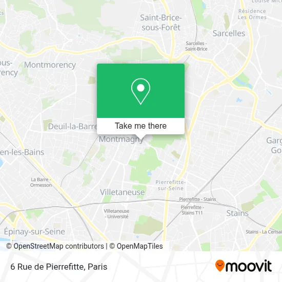 6 Rue de Pierrefitte map