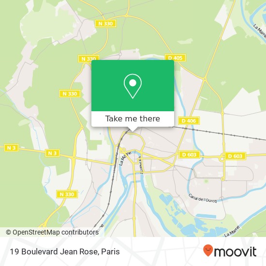 19 Boulevard Jean Rose map