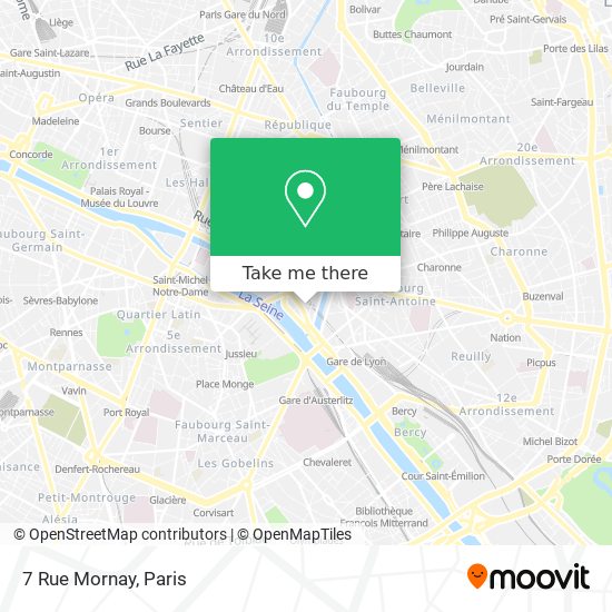 7 Rue Mornay map