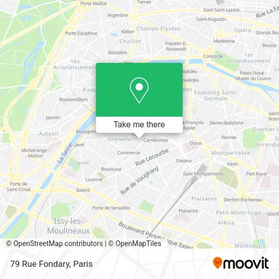 79 Rue Fondary map