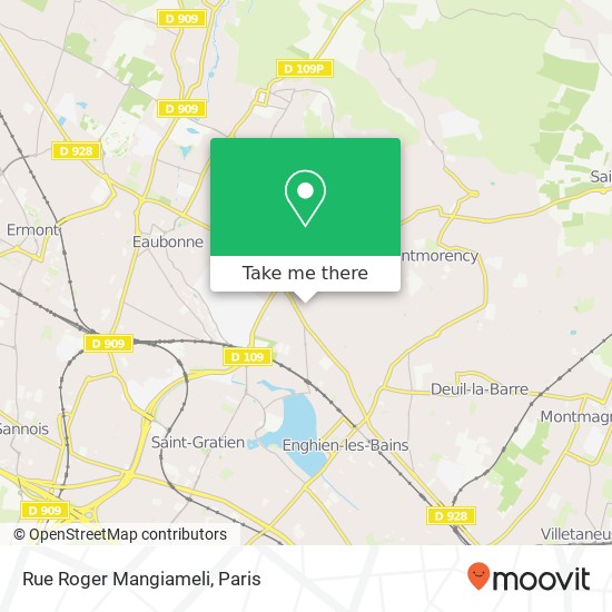 Mapa Rue Roger Mangiameli