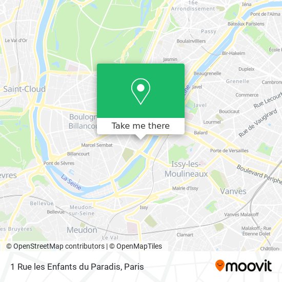 1 Rue les Enfants du Paradis map