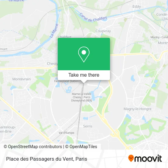 Place des Passagers du Vent map