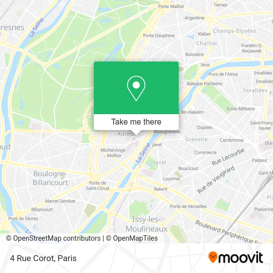 4 Rue Corot map