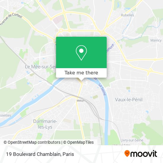 19 Boulevard Chamblain map