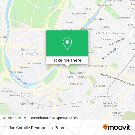 1 Rue Camille Desmoulins map