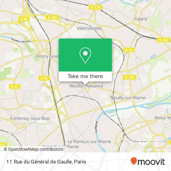 11 Rue du Général de Gaulle map