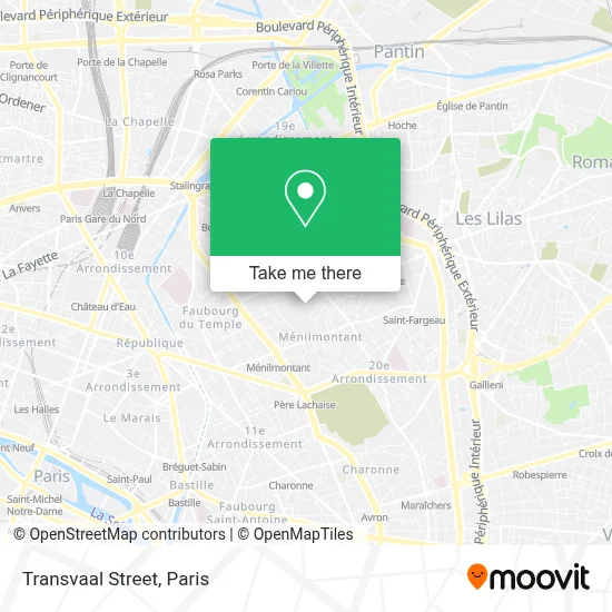 Rue du Transvaal map