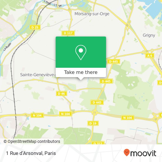 1 Rue d'Arsonval map