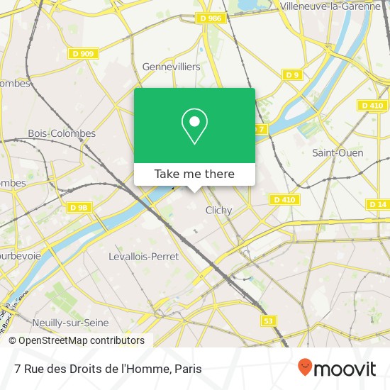 7 Rue des Droits de l'Homme map