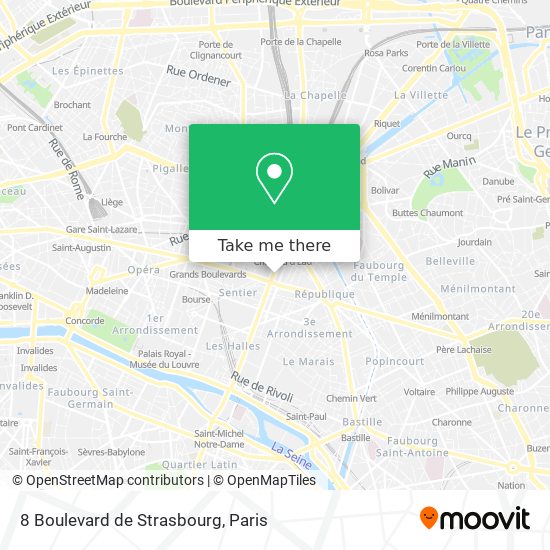 8 Boulevard de Strasbourg map