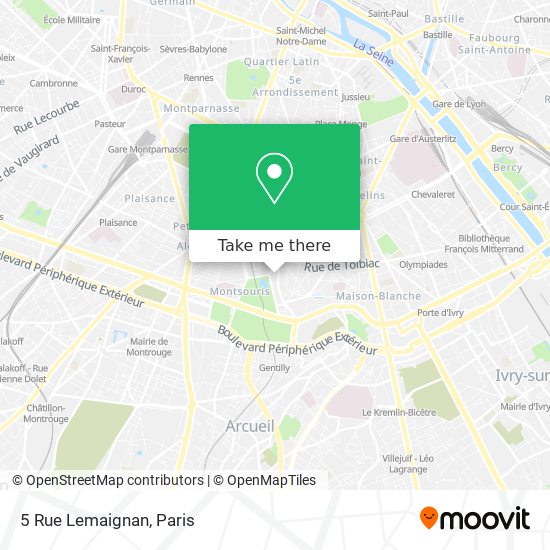 5 Rue Lemaignan map