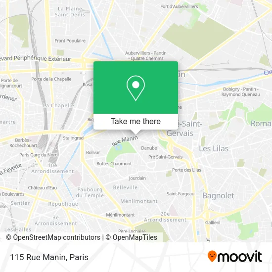 115 Rue Manin map