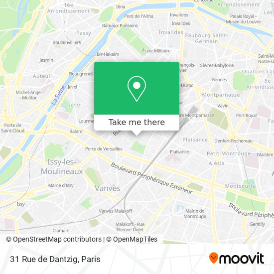 31 Rue de Dantzig map
