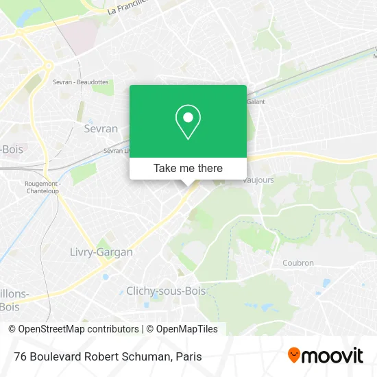 76 Boulevard Robert Schuman map