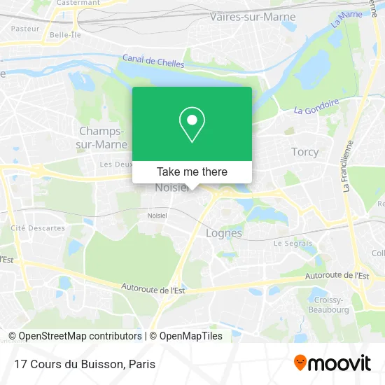 17 Cours du Buisson map
