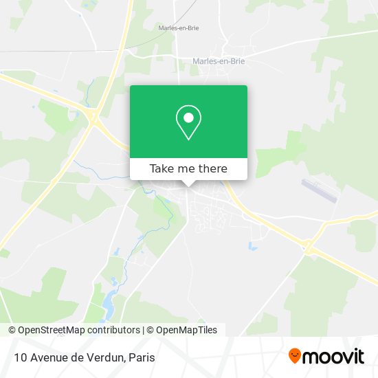 10 Avenue de Verdun map