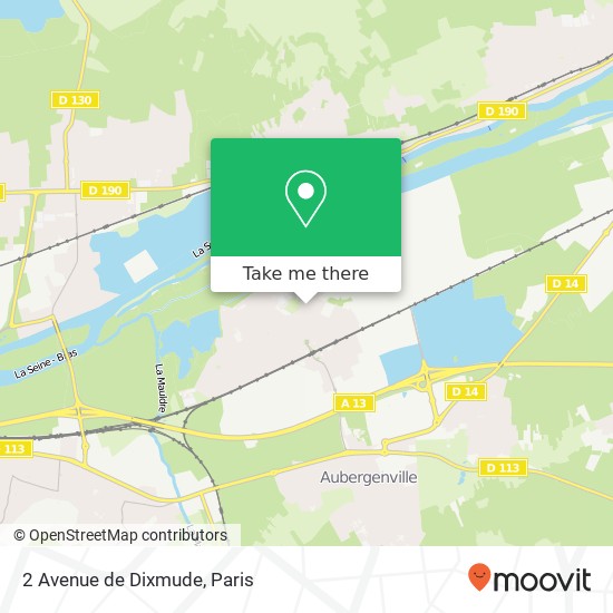 2 Avenue de Dixmude map