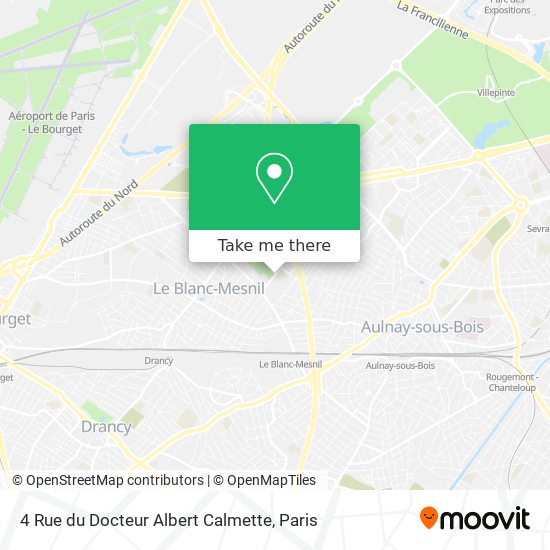 4 Rue du Docteur Albert Calmette map