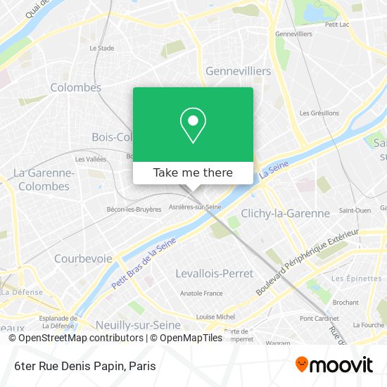6ter Rue Denis Papin map