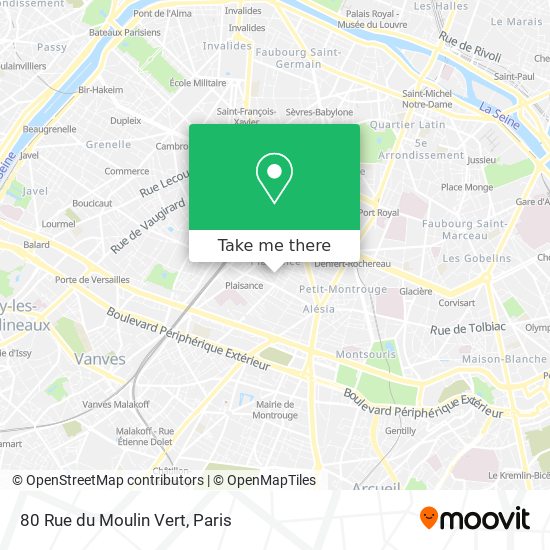 80 Rue du Moulin Vert map