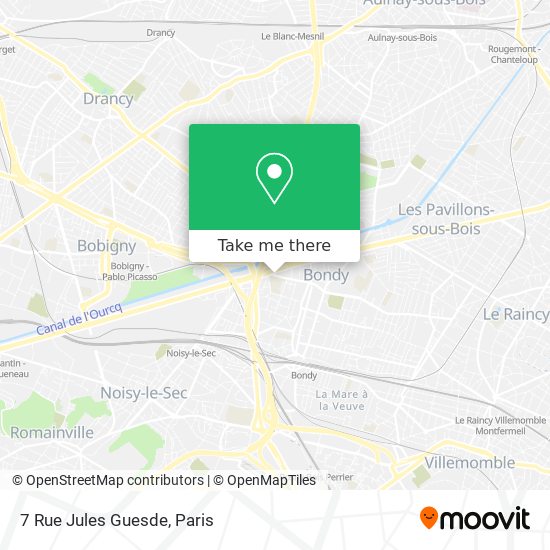 7 Rue Jules Guesde map