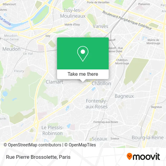 Rue Pierre Brossolette map