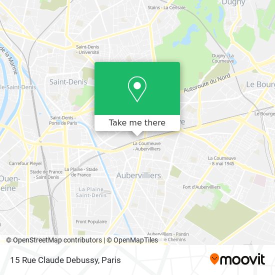 15 Rue Claude Debussy map