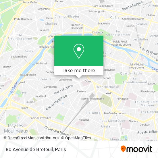 80 Avenue de Breteuil map