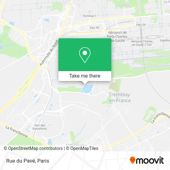 Rue du Pavé map