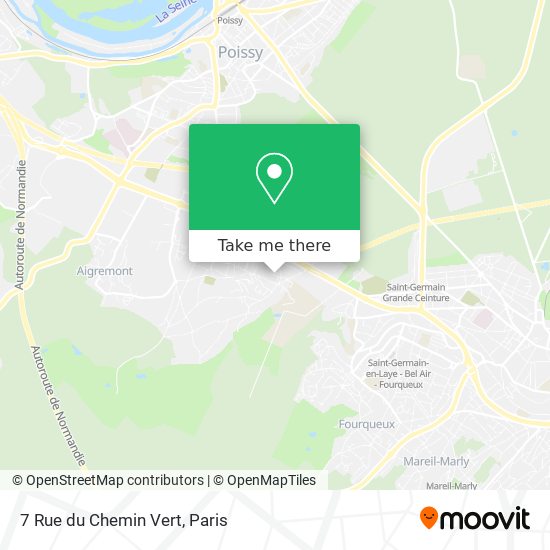 7 Rue du Chemin Vert map