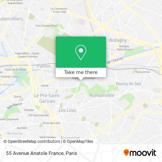 55 Avenue Anatole France map