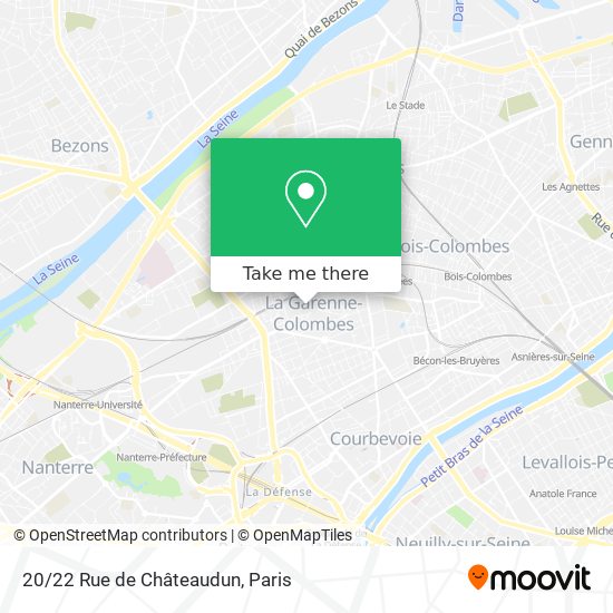 20/22 Rue de Châteaudun map