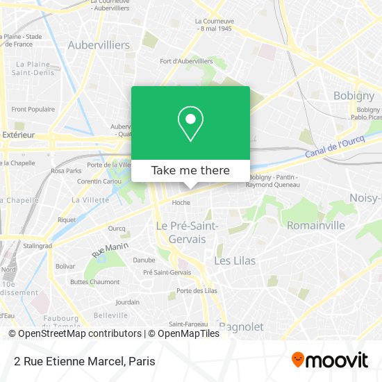 2 Rue Etienne Marcel map