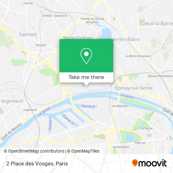 2 Place des Vosges map