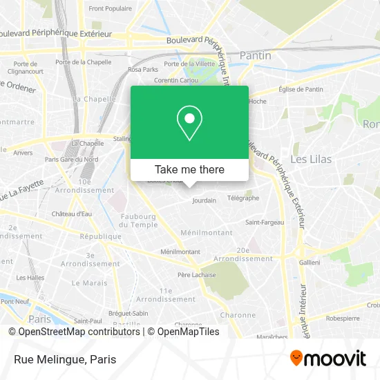 Rue Melingue map