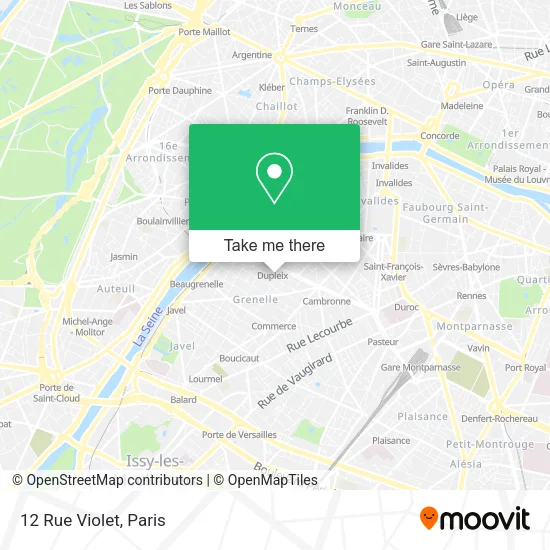12 Rue Violet map