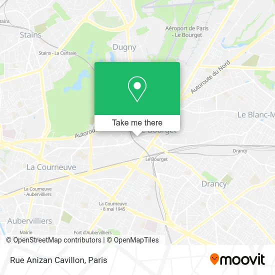 Rue Anizan Cavillon map