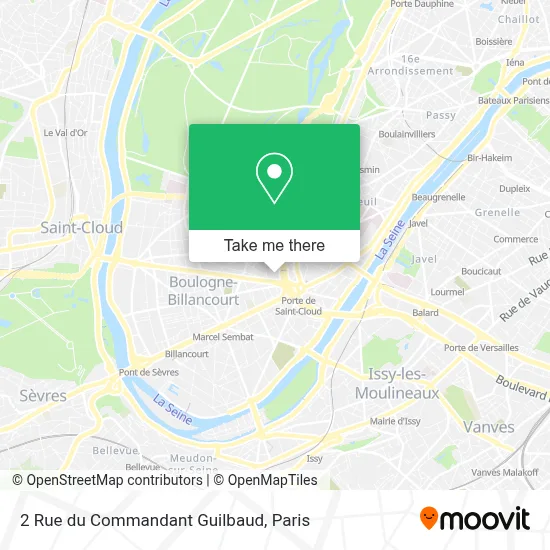 2 Rue du Commandant Guilbaud map