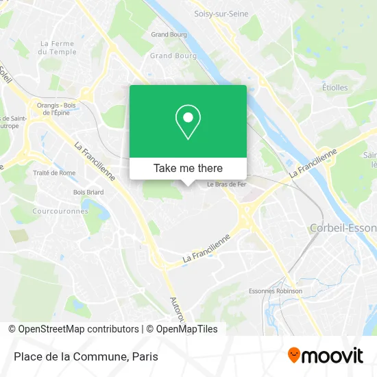 Place de la Commune map