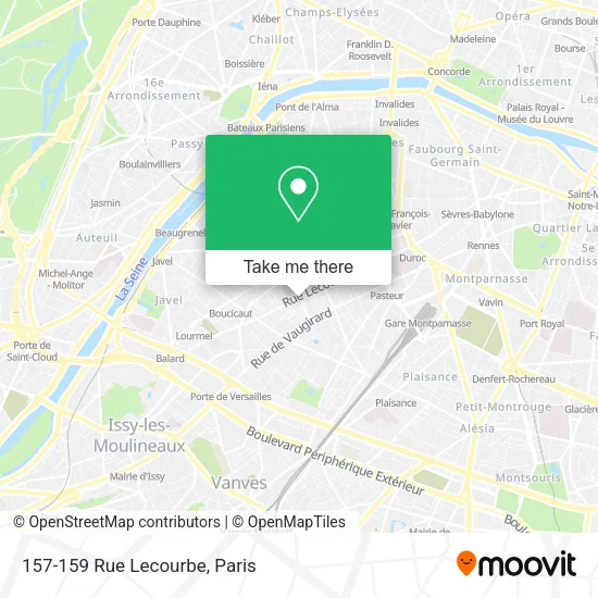 157-159 Rue Lecourbe map