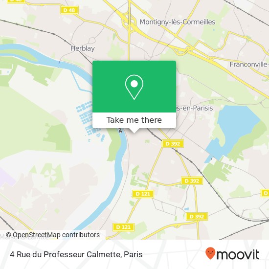 4 Rue du Professeur Calmette map