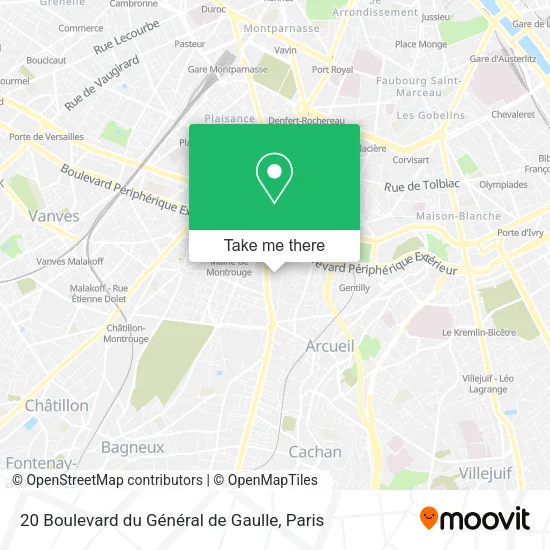 20 Boulevard du Général de Gaulle map