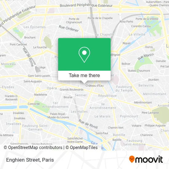 Rue d'Enghien map