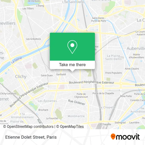 Rue Etienne Dolet map